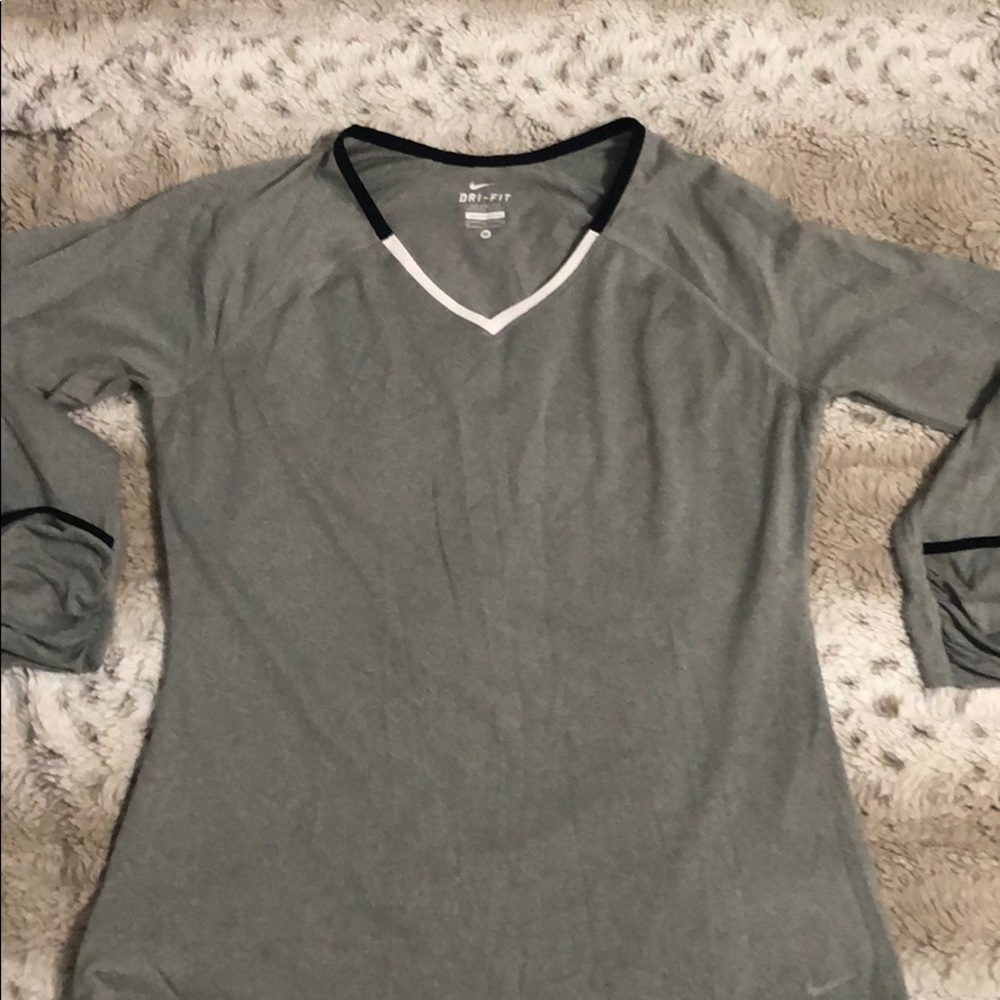 Long sleeve Nike Dri Fit Workout Top